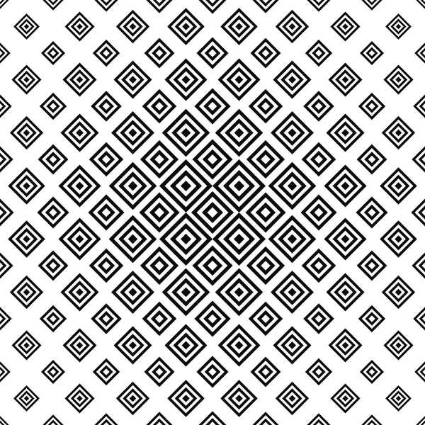 Monochroom abstracte plein herhalen patroon — Stockvector