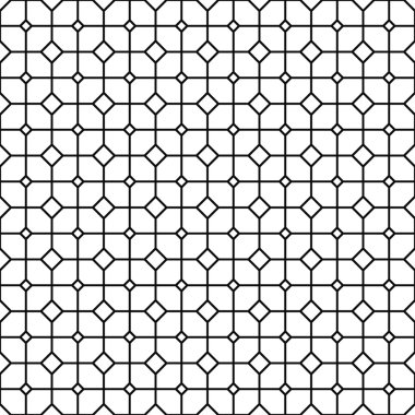 Yinelenen tek renkli ızgara desen