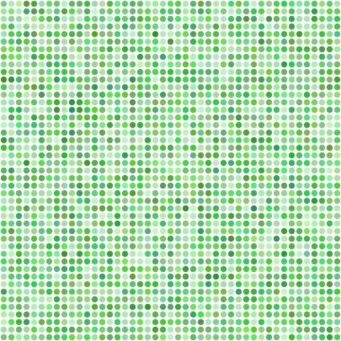 Yeşil Daire piksel mozaik arka plan