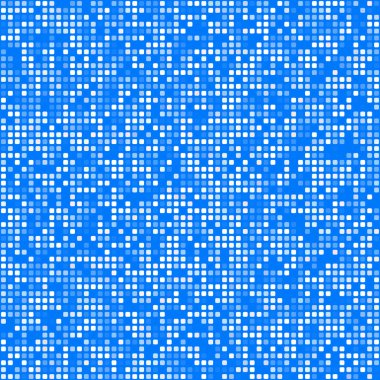 Mavi kare piksel mozaik arka plan
