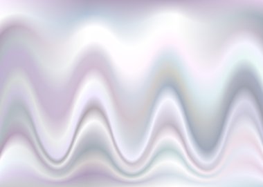 Havada beyaz dalgalar