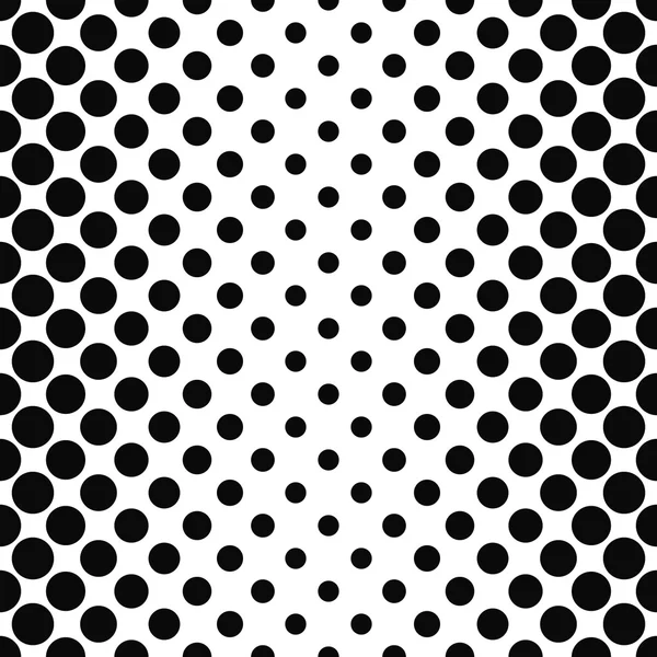 Чорно-білий безшовний вертикальний візерунок крапки — стоковий вектор