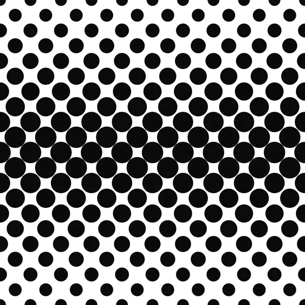 Repeating black white dot pattern — Stock Vector