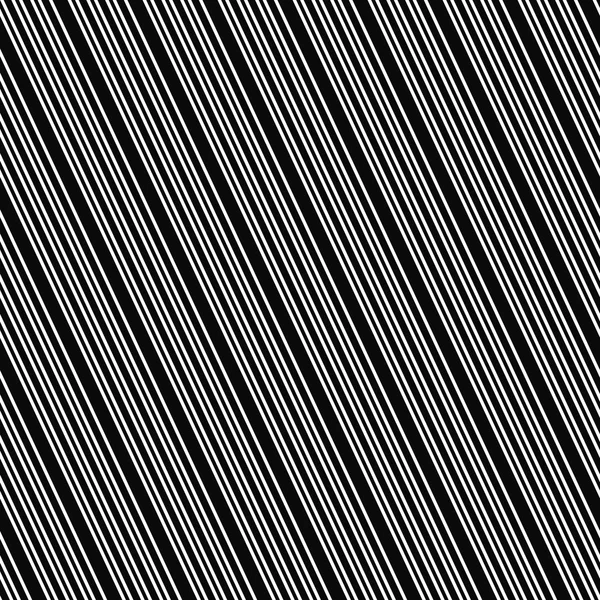 黒と白のシームレスなライン パターン — ストックベクタ