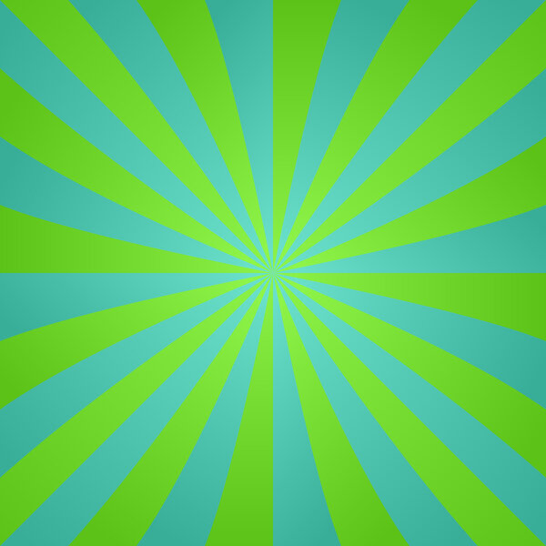 Green blue retro ray design background