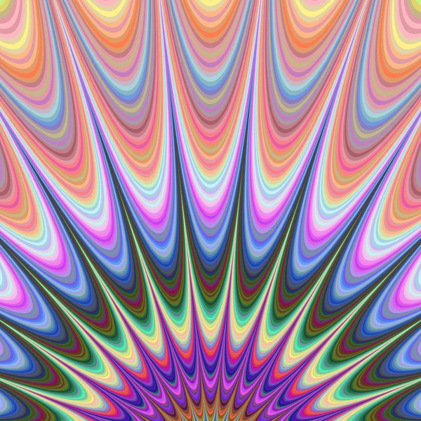 Abstrato colorido fractal sunrise projeto fundo —  Vetores de Stock