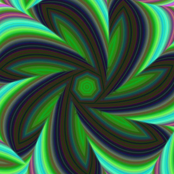 Fondo geométrico abstracto de diseño fractal — Vector de stock