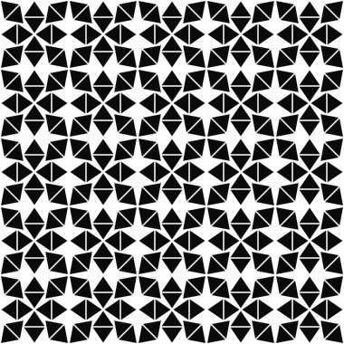 Sorunsuz tek renkli üçgen desen arka plan