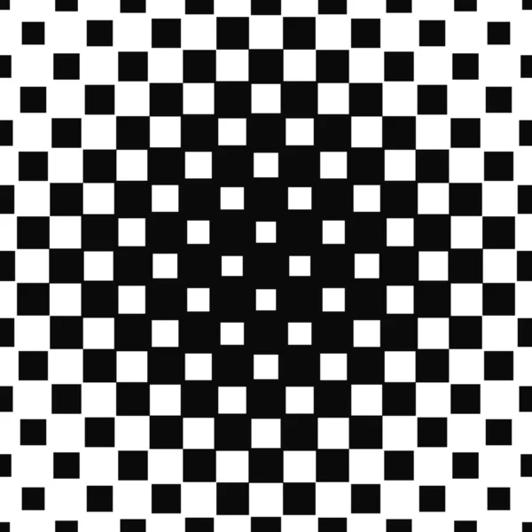 Herhalende halftoon vierkante patroon ontwerp — Stockvector
