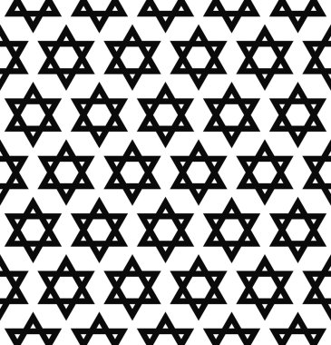 Sorunsuz tek renkli hexagram desen