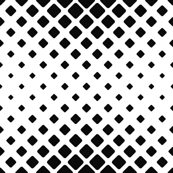 Monochromatic seamless square pattern — Stock Vector