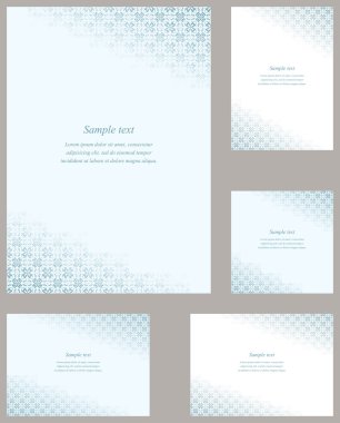 Camgöbeği sayfa köşe tasarım şablonu ayarlamak