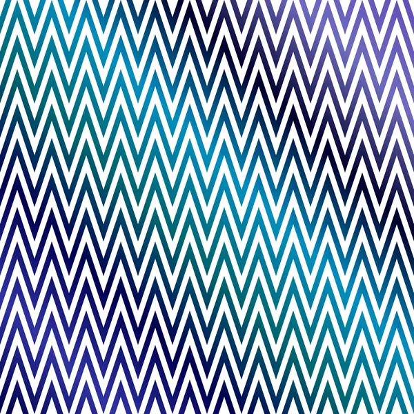 青のカラフルなシェブロン パターン背景 — ストックベクタ