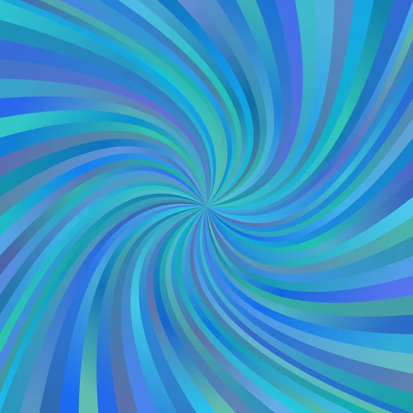 Blue abstract multicolored spiral ray background