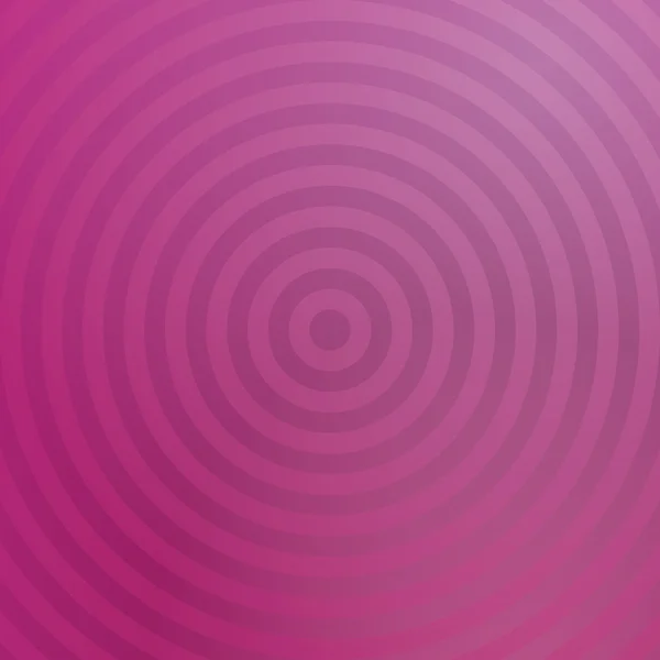 Rosa bakgrundsdesign med koncentriska cirklar — Stock vektor