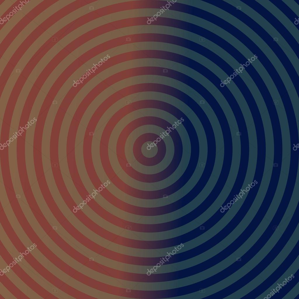 Dark background design with concentric circles stock vector by