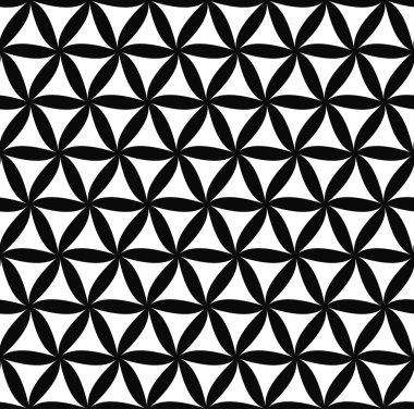 Kusursuz tek renkli çiçekli desen.