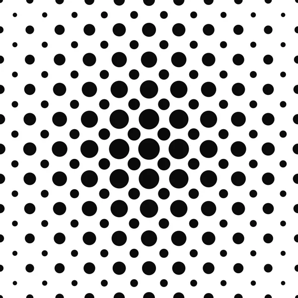 원활한 흑백 점 패턴 — 스톡 벡터