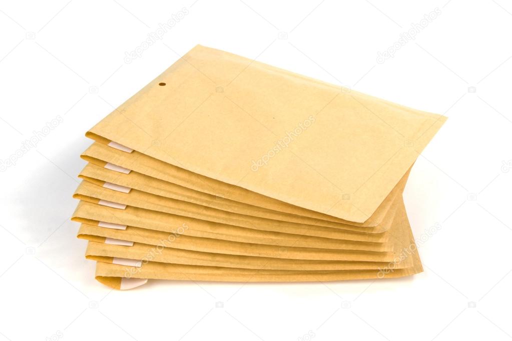 Large size bubble lined shipping or packing envelopes