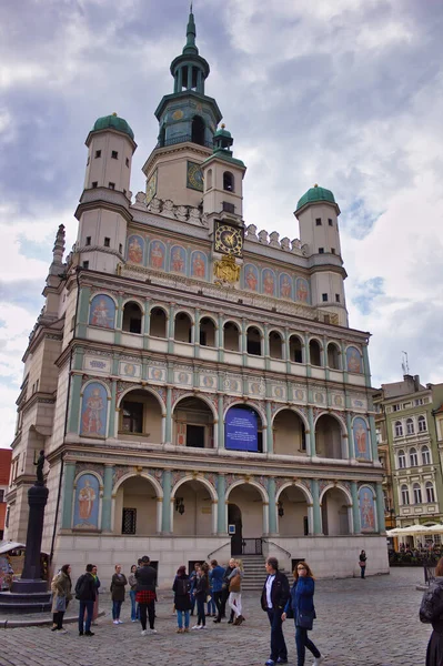 Wroclaw Polen Mai 2019 Berühmte Kirche Außen Auf Dem Hauptplatz — Stockfoto