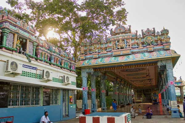 Chennai Ινδία Οκτωβρίου 2018 Εσωτερικό Του Arulmigu Kapaleeswarar Ναός Ένα — Φωτογραφία Αρχείου