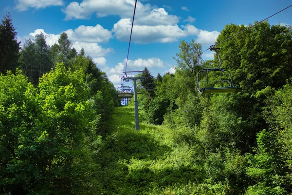 Silesia Південна Польща Липня 2017 Arena Narciarska Jaworki Homole Ski — стокове фото