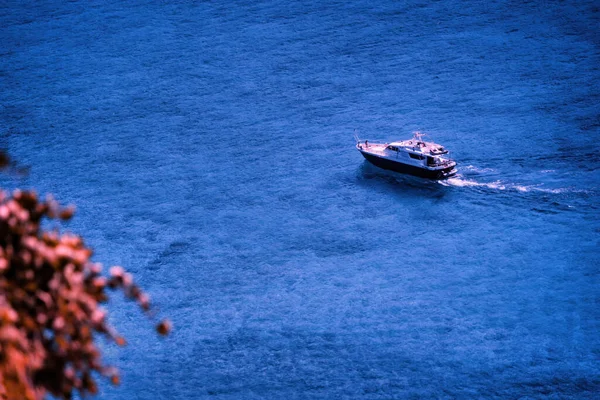 Kreta Griechenland September 2017 Drohnenangriff Auf Ein Schiff Mit Passagieren — Stockfoto