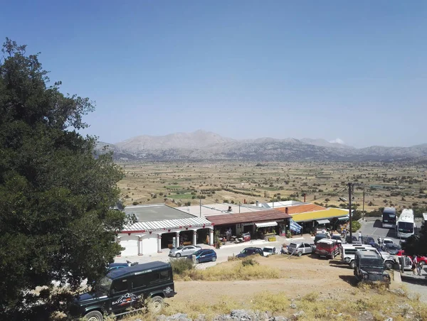 Crète Kreta Grèce Septembre 2017 Une Vue Grand Angle Depuis — Photo