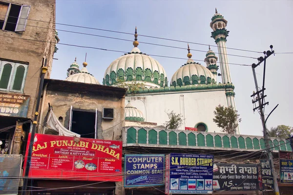 Amritsar Indien November 2016 Utsikt Över Moskén Väg Till Harmandir — Stockfoto
