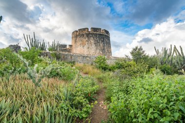 Karayip adası Curacao 'nun manzarası