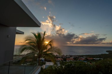 Karayip adası Curacao 'nun manzarası