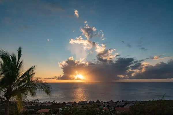 Θέα Γύρω Από Την Καραϊβική Νησί Του Κουρασάο — Φωτογραφία Αρχείου