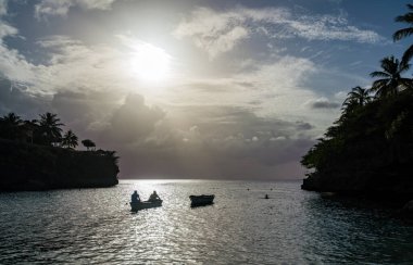 Karayip adası Curacao 'nun manzarası