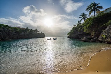 Karayip adası Curacao 'nun manzarası