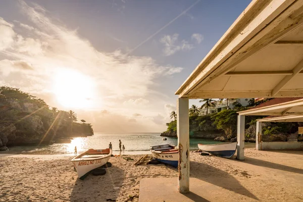 Beach Views Caribbean Island Curacao — Stok fotoğraf