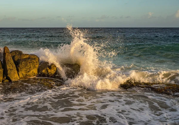 Красиве Морське Узбережжя Фон Природи — стокове фото