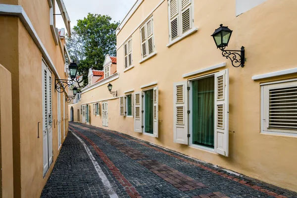 Straatzicht Oude Stad Stad Barcelona Spanje — Stockfoto