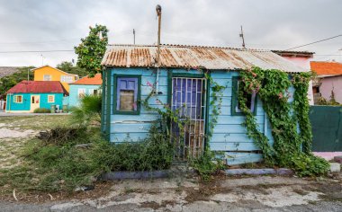 Karayip adası Curacao 'nun manzarası
