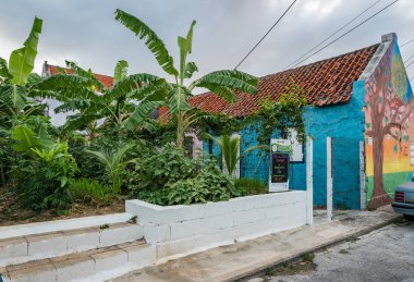 Karayip adası Curacao 'nun manzarası