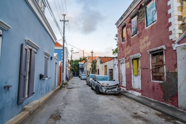 Karayip adası Curacao 'nun manzarası