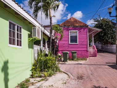 Karayip adası Curacao 'nun manzarası