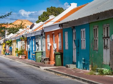 Karayip adası Curacao 'nun manzarası