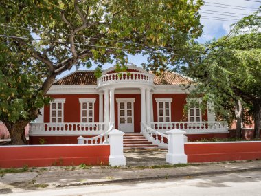 Karayip adası Curacao 'nun manzarası