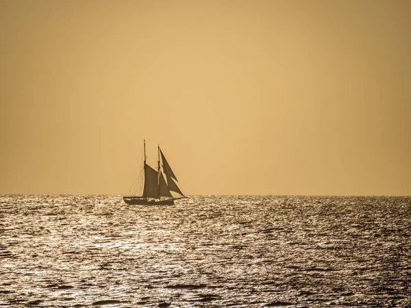 Kilátás Karib Tenger Szigetén Curacao — Stock Fotó