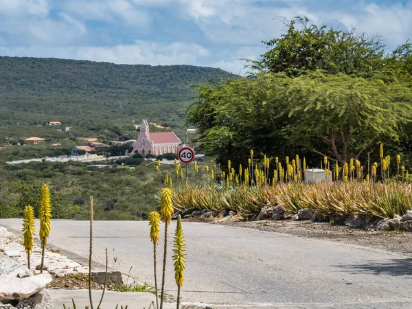 Výhled Karibský Ostrov Curacao — Stock fotografie