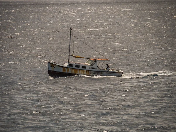 Лодка Море — стоковое фото