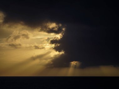 Karayip adası Curacao 'nun manzarası