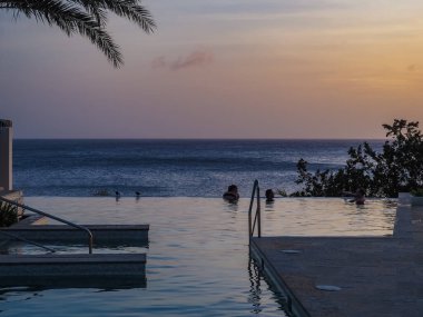 Karayip adası Curacao 'nun manzarası