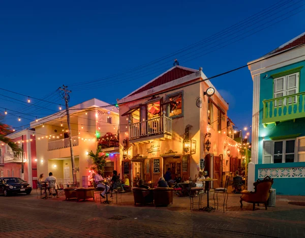 Paseando Por Petermaai Una Parte Histórica Willemstad — Foto de Stock