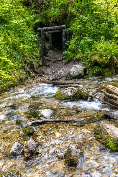 Szlak Pulaski Wallace Idaho — Zdjęcie stockowe